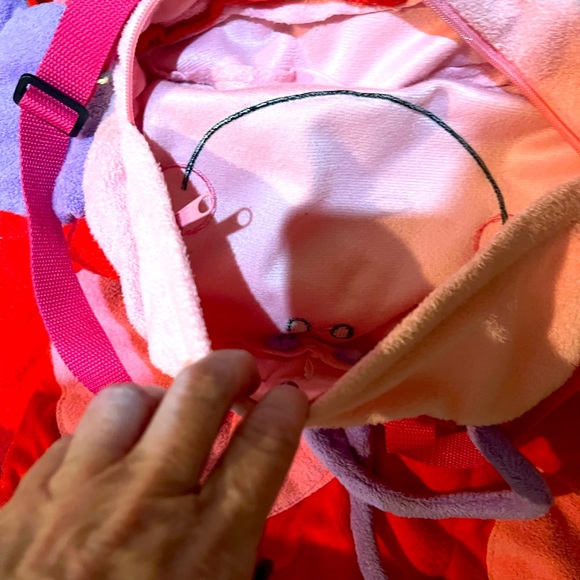 Stephen Joseph Ladybug Backpack with Nap Mat and Pillow. Perfect for preschool. - Picture 7 of 10